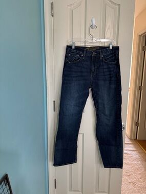 American Eagle Outfitters Men’s Straight Jeans in Dark Indigo